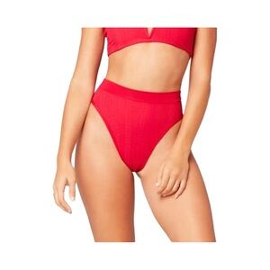 L*Space Frenchi Ribbed Bitsy Bikini Bottom NWT Size XS